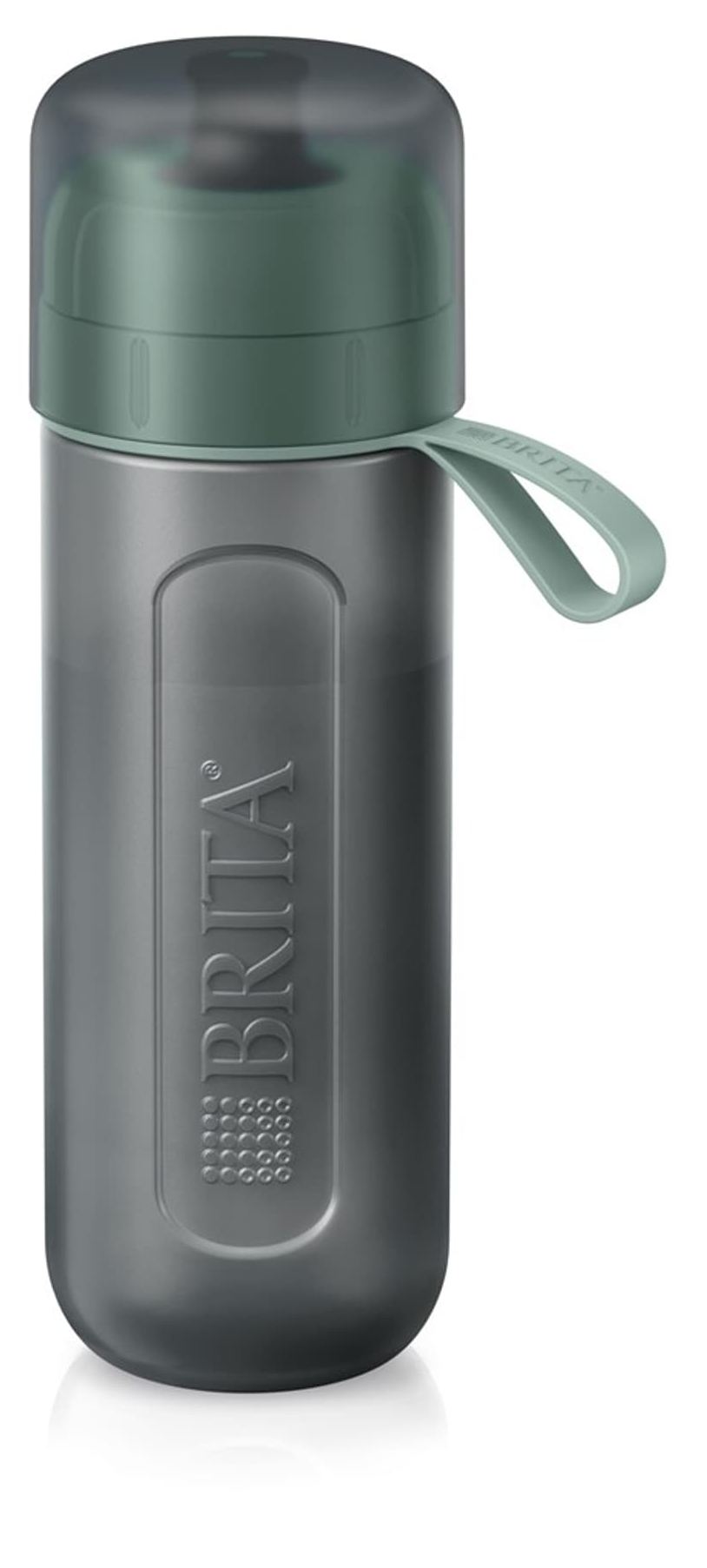 BRITA Active Vízszűrős kulacs, 0.6 L + 2 db microdisc, sötétzöld
