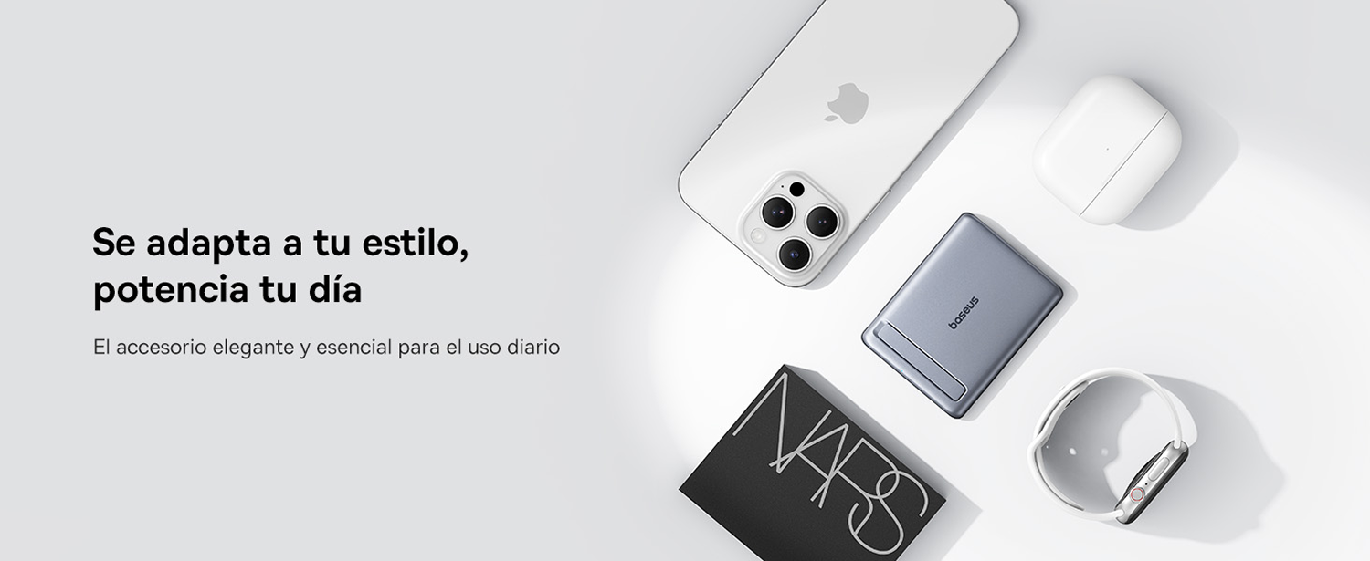 Se adapta a tu estilo, potencia tu día. El accesorio elegante y esencial para el uso diario