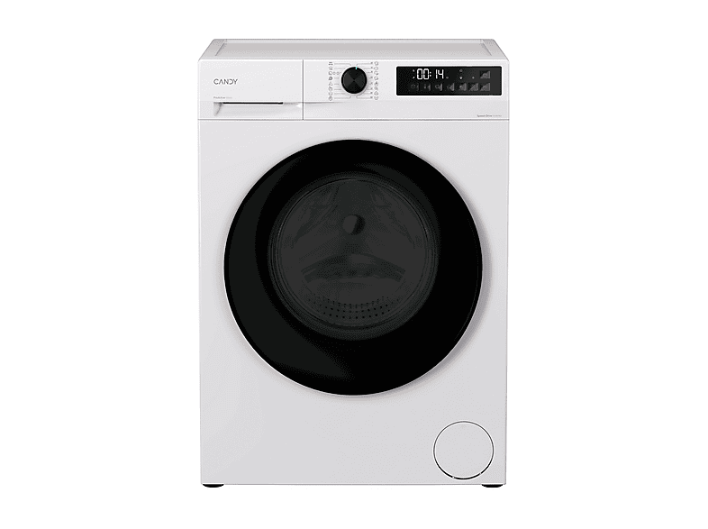 Candy GWD 496B8-S Lavasciuga, Caricamento frontale, capacità lavaggio 9 kg, asciugatura 6 16 programmi, Profondità 60 cm, Bianco, Nero, Classe A