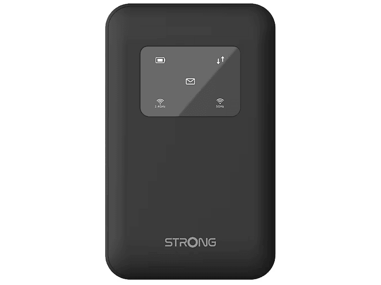 Router - Strong 4G+MIFI900, 300 Mbit/s, MIMO, USB-C, 6h Autonomía, WiFi de Doble Banda, Admite hasta 16 dispositivos, Negro