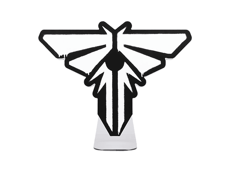 Lámpara - Paladone The Last of Us: Logo Luciérnagas, 27 cm