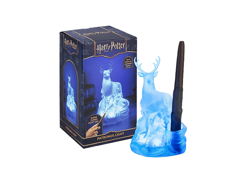 Lámpara - Paladone Harry Potter: Patronus, Varita como control remoto