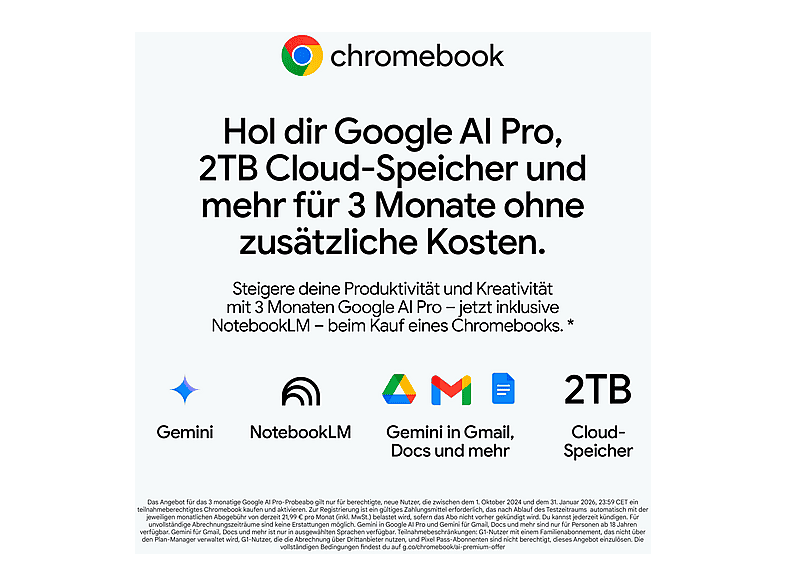 ACER 315 (CB315-5H-C921), Chromebook, Laptop - 15,6 Zoll Intel® N-Series N100 8 GB 128 UHD Graphics Google ChromeOS