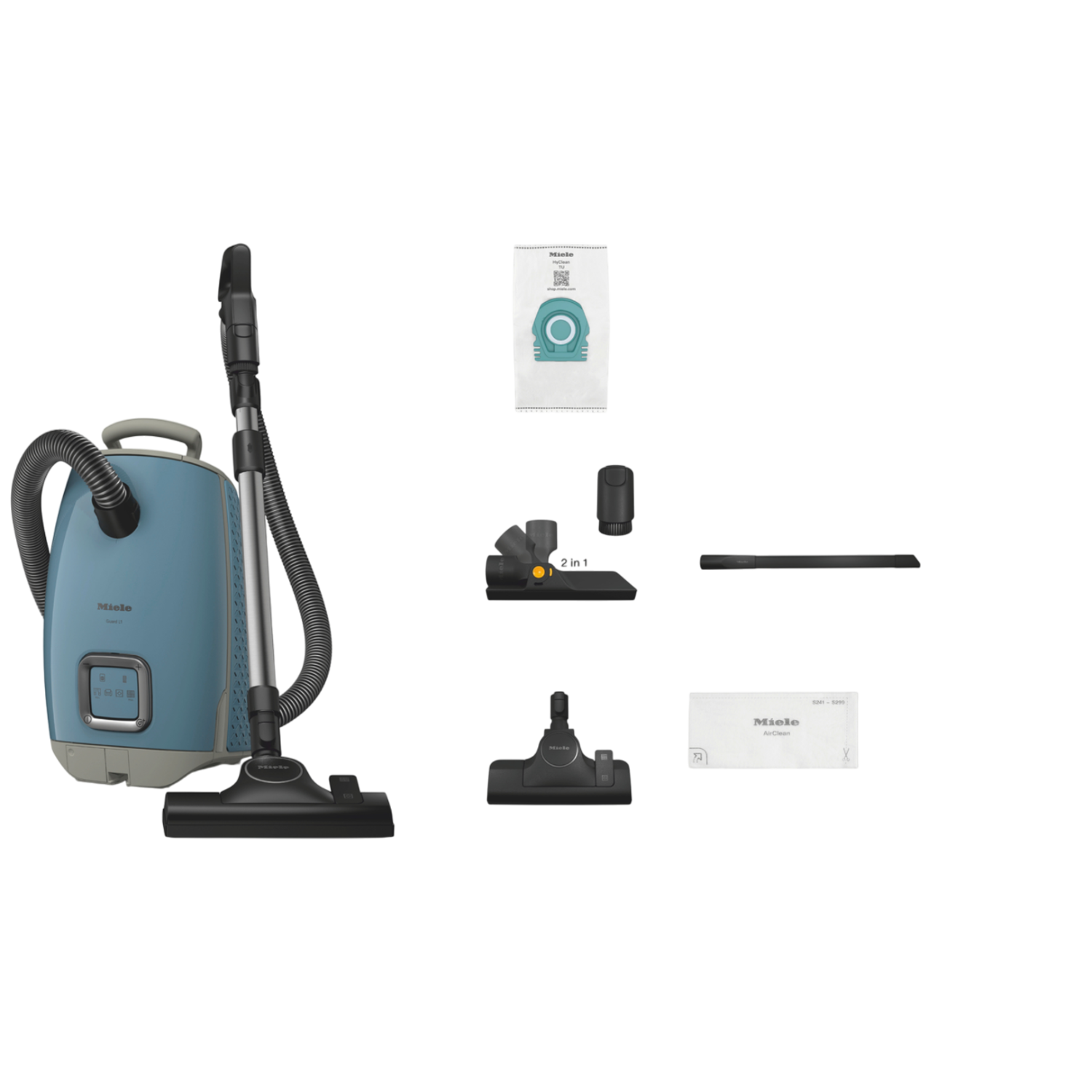 Miele Guard L1 Flex Stofzuiger Met Zak Nordicblauw