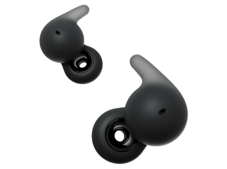 Auriculares True Wireless - Sony LinkBuds Open, Sonido Transparente, Bluetooth, 22 horas, iOS y Android, Google, Alexa, Siri, Abiertos, IPX4, Negro