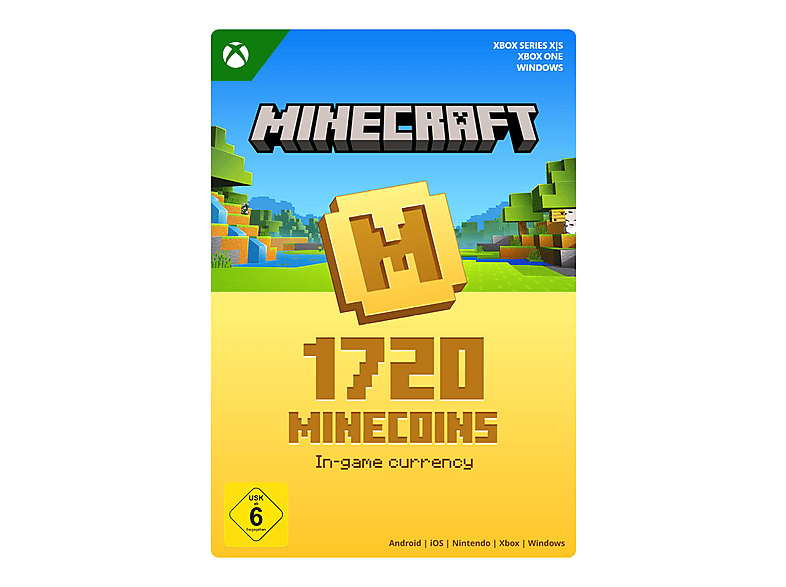Minecraft Minecoins Pack: 1720 Coins - [Multiplattform]