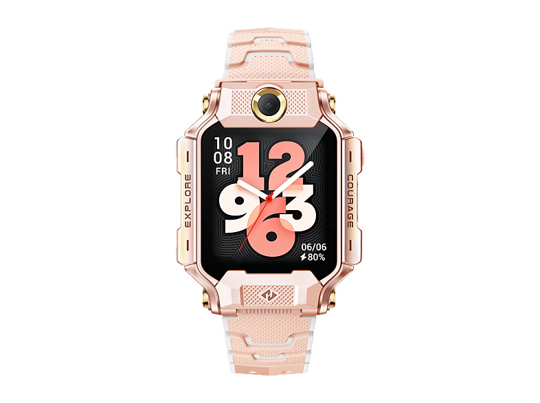 IMOO X10 Kinder Smartwatch Plastik TPU, 142-208 mm, Rosa