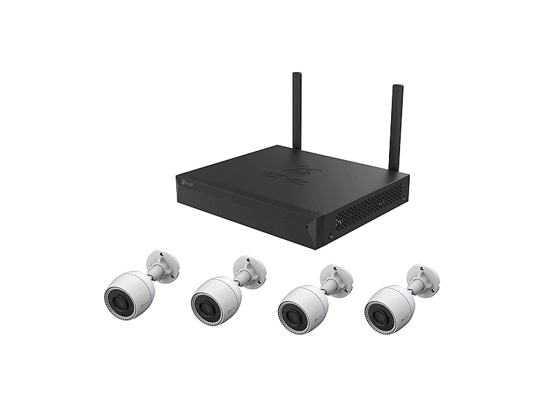 Videocamera Sorveglianza Ezviz KIT X5S + H3C 2MP (x4)