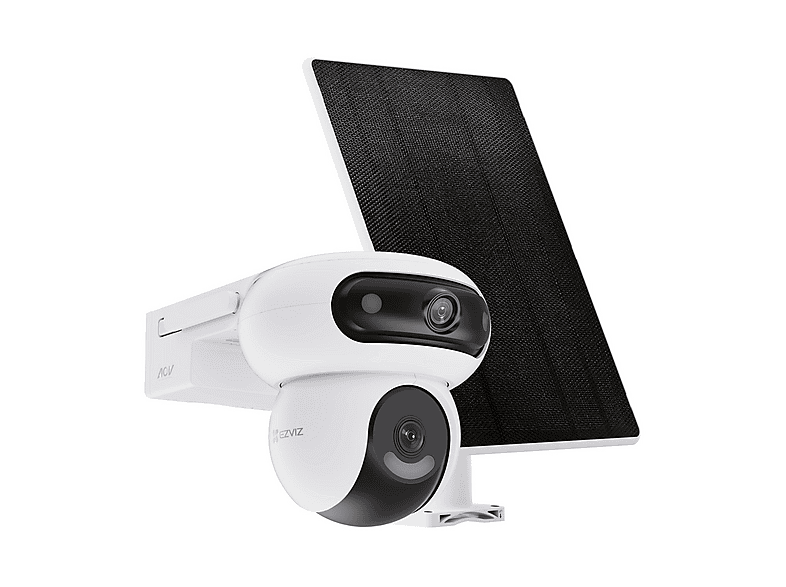 VIDEOCAMERA SORVEGLIANZA EZVIZ HB90 + SOLAR, da Esterno, Connettività WIFI, Funzione visione notturna, Microfono integrato, Sistema di alimentazione: Batteria