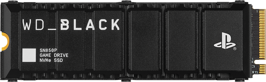 MediaMarkt WD 198053 Black Ssd Sn850p PS5 1tb aanbieding