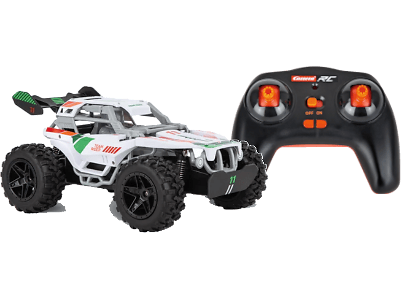 Carrera 2,4GHz Team Rider RC Buggy, Weiß