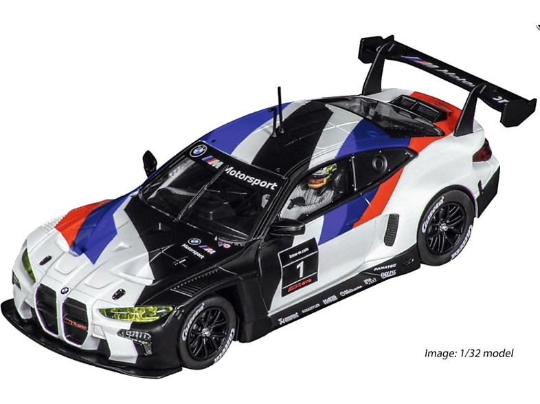 Carrera Hybrid: BMW M4 GT3 "BMW M Motorsport, No.1, App Steuerung auf Ihr Smartphone, Tablet; RC Auto