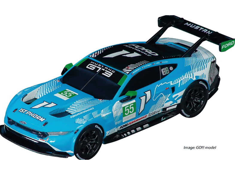 Carrera Hybrid: Ford Mustang GT3 Champion Spirit, No.55, App Steuerung auf Ihr Smartphone, Tablet; RC Auto