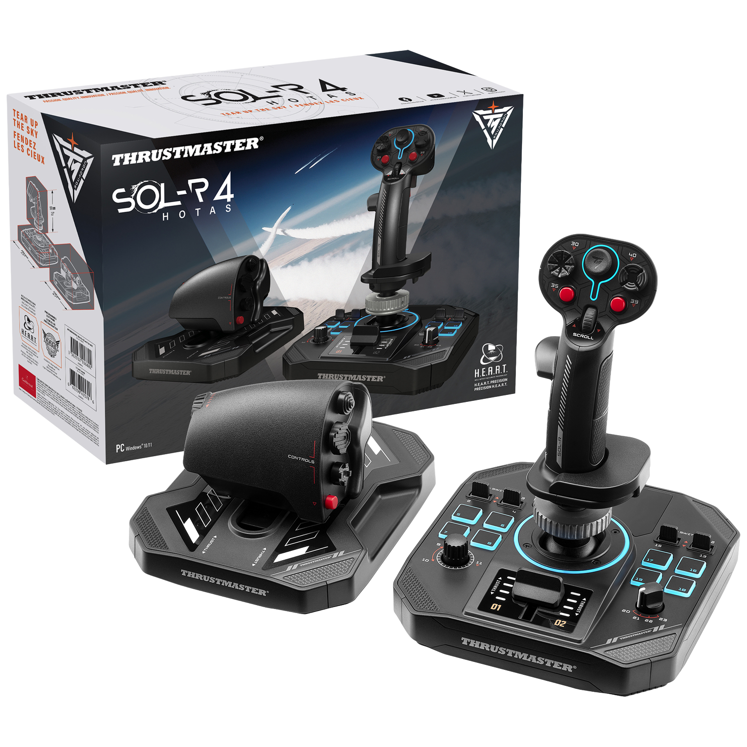Thrustmaster Sol-r 4 Hotas Pc Vliegstuur