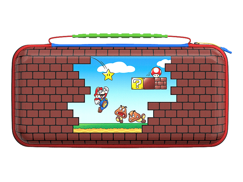 TURTLE BEACH PlayTrek™ Nintendo Switch™ 2 Mario Bricks Edition Reiseetui, Mehrfarbig