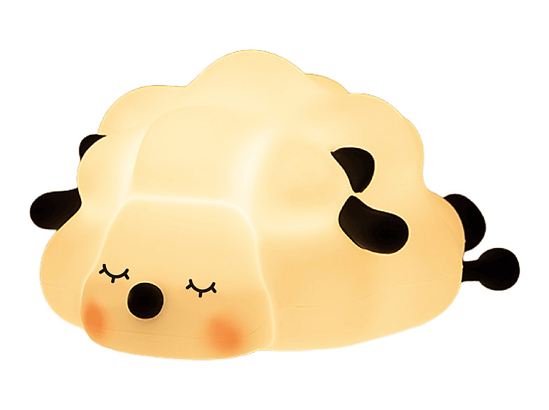 Lampka nocna INNOGIO GIOWoolie The Sheep GIO-159 Biało-czarny