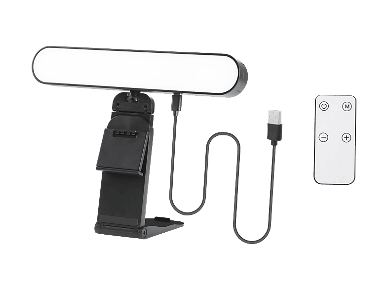 ISY IVL-2000 Streaming-Lampe, Grau; Streaming-Lampe----Streaming-Lampe