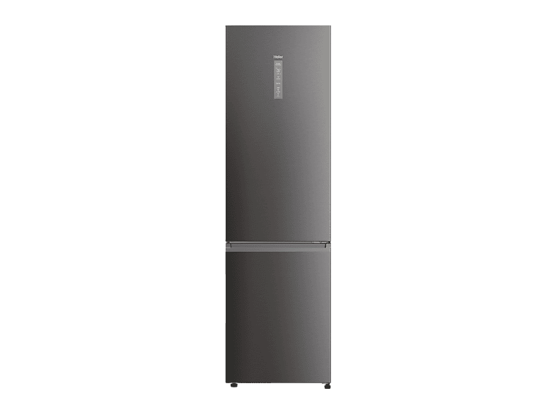 HAIER HDPW5620CNPD 2D 60 Series 5 Pro Kühlgefrierkombination (C, 406 l, 2050 mm hoch, Dark Inox)