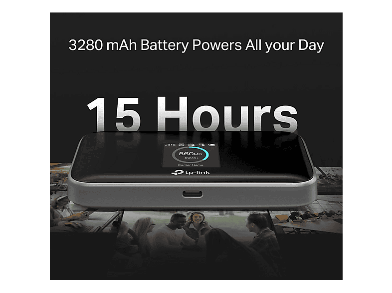 Thumbnail - TP-LINK M7750 Mobiler WLAN 4G/LTE Router