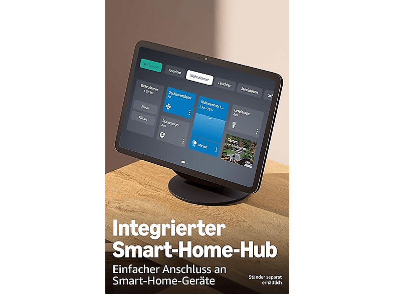Amazon Echo Show 11 (neueste Generation) – Brillantes 11-Zoll-Display in Full-HD-Auflösung mit größerer Bildschirmfläche, 3D-Audio und Alexa, Graphite; Smart Speaker — Foto 5 von 5