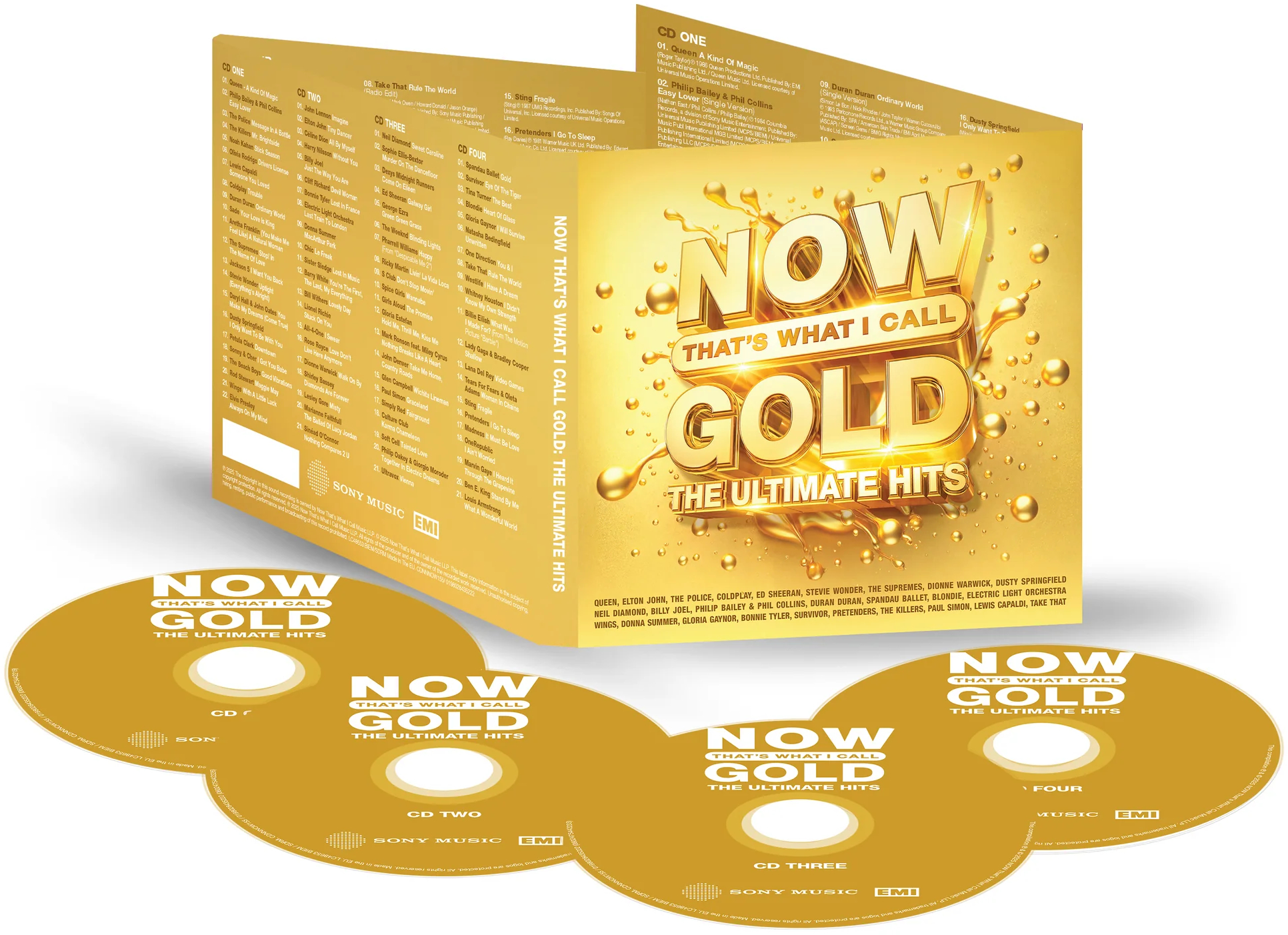 Különböző előadók - Now That's What I Call Gold The Ultimate Hits (CD)