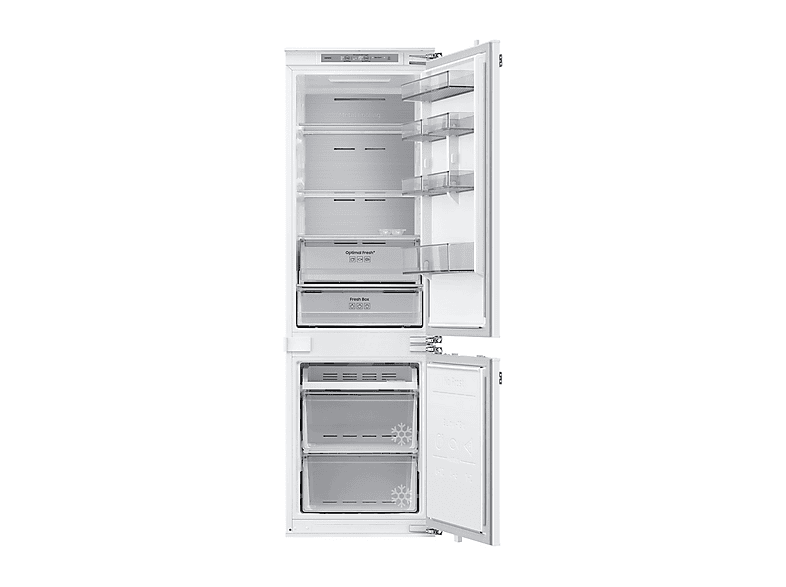 Samsung BRB80F26ADF0EF Kühl- und Gefrierkombination (D, 264 l, 1775 mm hoch, Einbaugerät, Snow White) — Foto 2 von 5