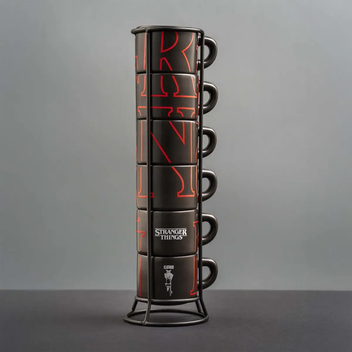 BIALETTI Stranger Things csésze szett állványban