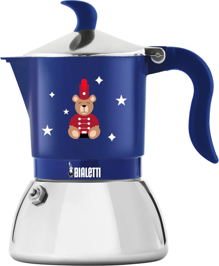 BIALETTI Fiammetta Indukciós kotyogó 2 adagos - kék GD25