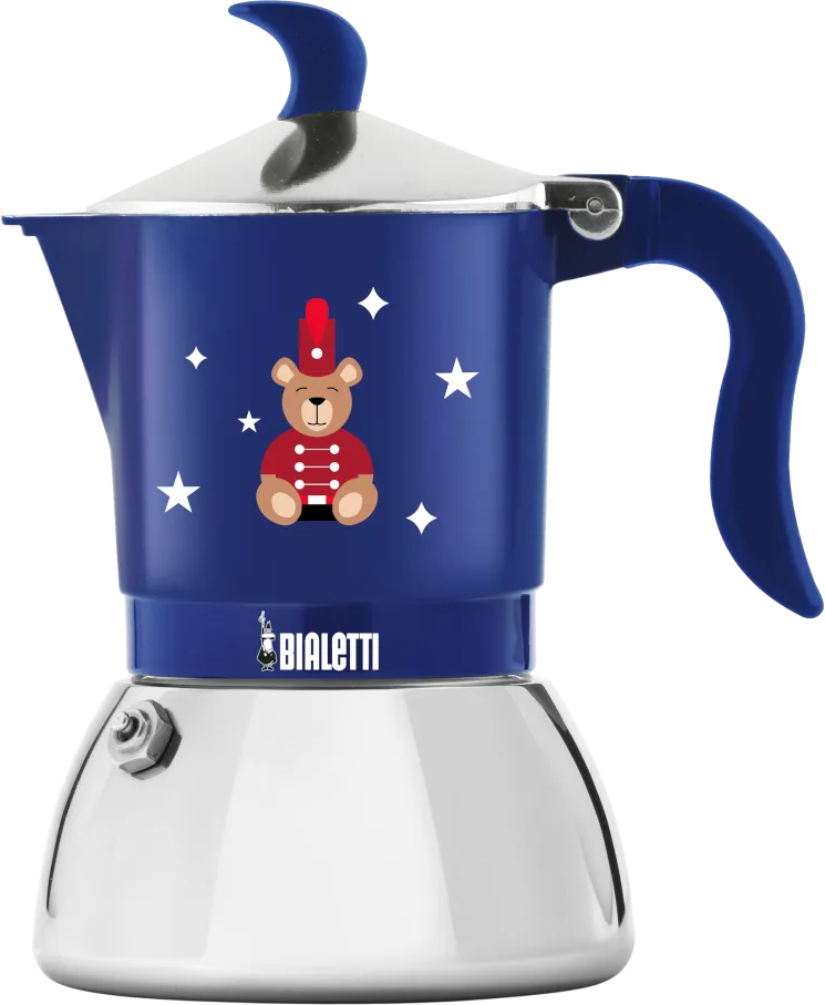 BIALETTI Fiammetta Indukciós kotyogó 4 adagos - kék GD25