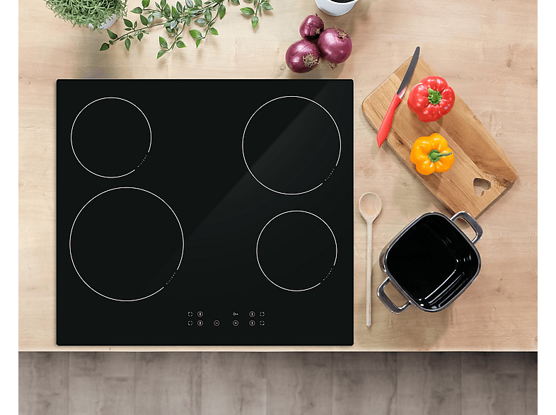 Thumbnail - OK. OBH 2621 Glaskeramik (592 mm breit, 4 Kochzonen)