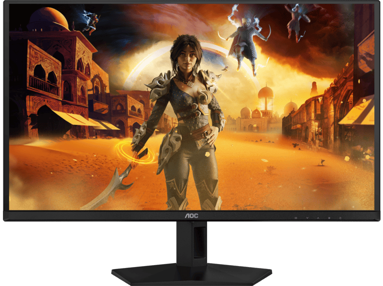 AOC Q27G41ZDF 26,5 Zoll Gaming Monitor, QHD, 0,03 ms Reaktionszeit, 240 Hz, Schwarz, Rot — Foto 4 von 5