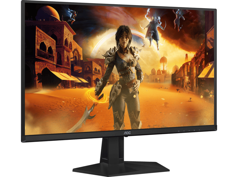 AOC Q27G41ZDF 26,5 Zoll Gaming Monitor, QHD, 0,03 ms Reaktionszeit, 240 Hz, Schwarz, Rot — Foto 5 von 5