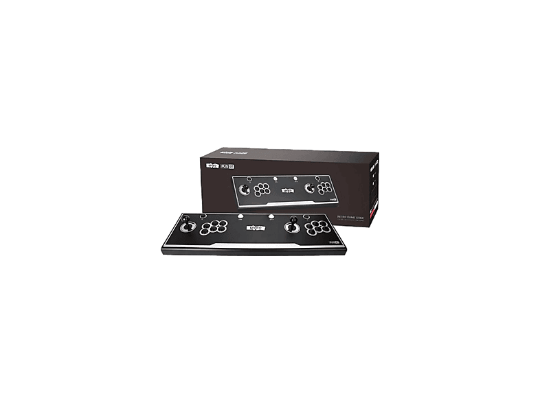 Consola retro - UMEDIA Unico Fun R1, Diseño Arcade Compacto, Sistema Plug & Play, HDMI y Altavoces Integrados, Negro