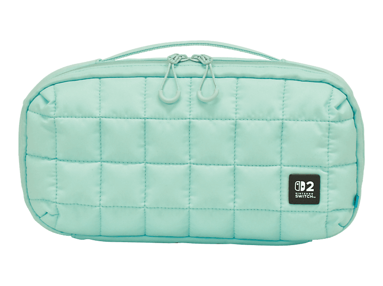 HORI Nintendo Switch 2 Puff Pouch Tragetasche, Cozy Green