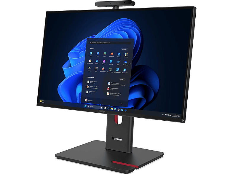 Lenovo ThinkCentre M90a Gen 6 Intel Core Ultra 5 235 60,5 cm (23.8") 1920 x 1080 Pixel All-in-One-PC 32 GB DDR5-SDRAM 512 GB SSD Windows 11 Pro Wi-Fi 6E (802.11ax) Schwarz