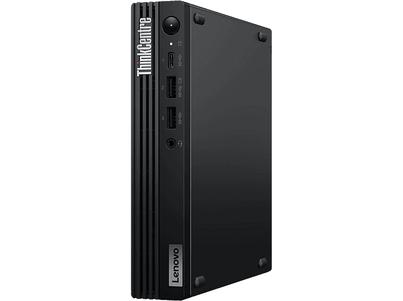 LENOVO ThinkCentre M75q Gen 5 Desktop PC for Business, AMD Ryzen™ 5 8500GE Prozessor, 16 GB RAM, 512 GB SSD, Radeon™ 740M, Windows 11 Pro, Schwarz