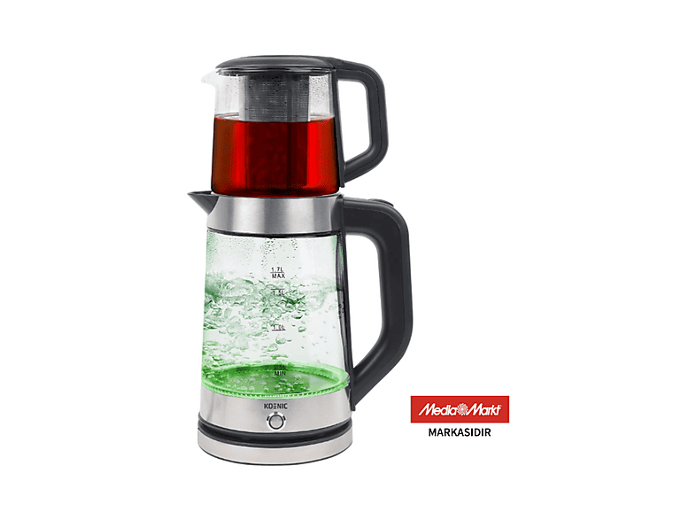 Koenic KTM 151726 M Cam Çay Makinesi
