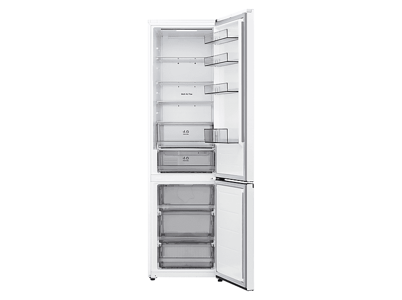 Lodówko-zamrażarka LG I Biała I 2.03m I klasa D I Door Cooling I Total No Frost - GBBSJ20DSW – zdjęcie 2