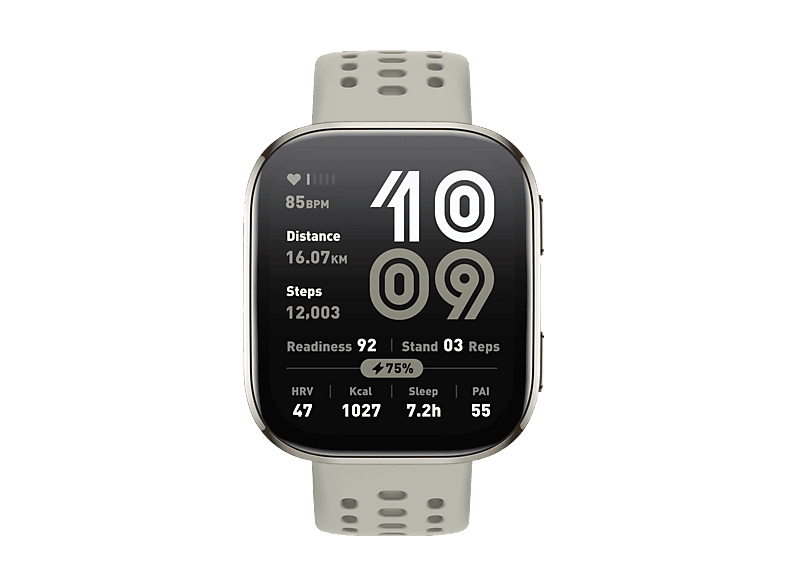 AMAZFIT Bip 6 Smartwatch Aluminium Silikon, 22 mm, Stone