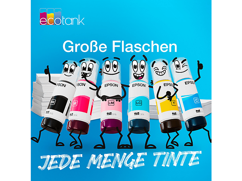 Thumbnail - EPSON EcoTank 104 Cyan, C13T00P240 Nachfülltinte