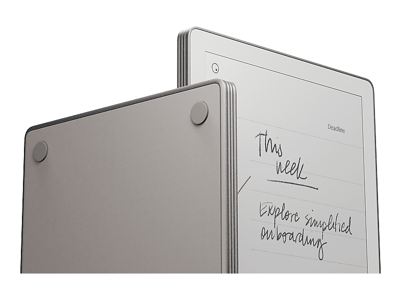 Thumbnail - REMARKABLE Paper Pro Move + Marker Plus Digitales Notizbuch, Grau