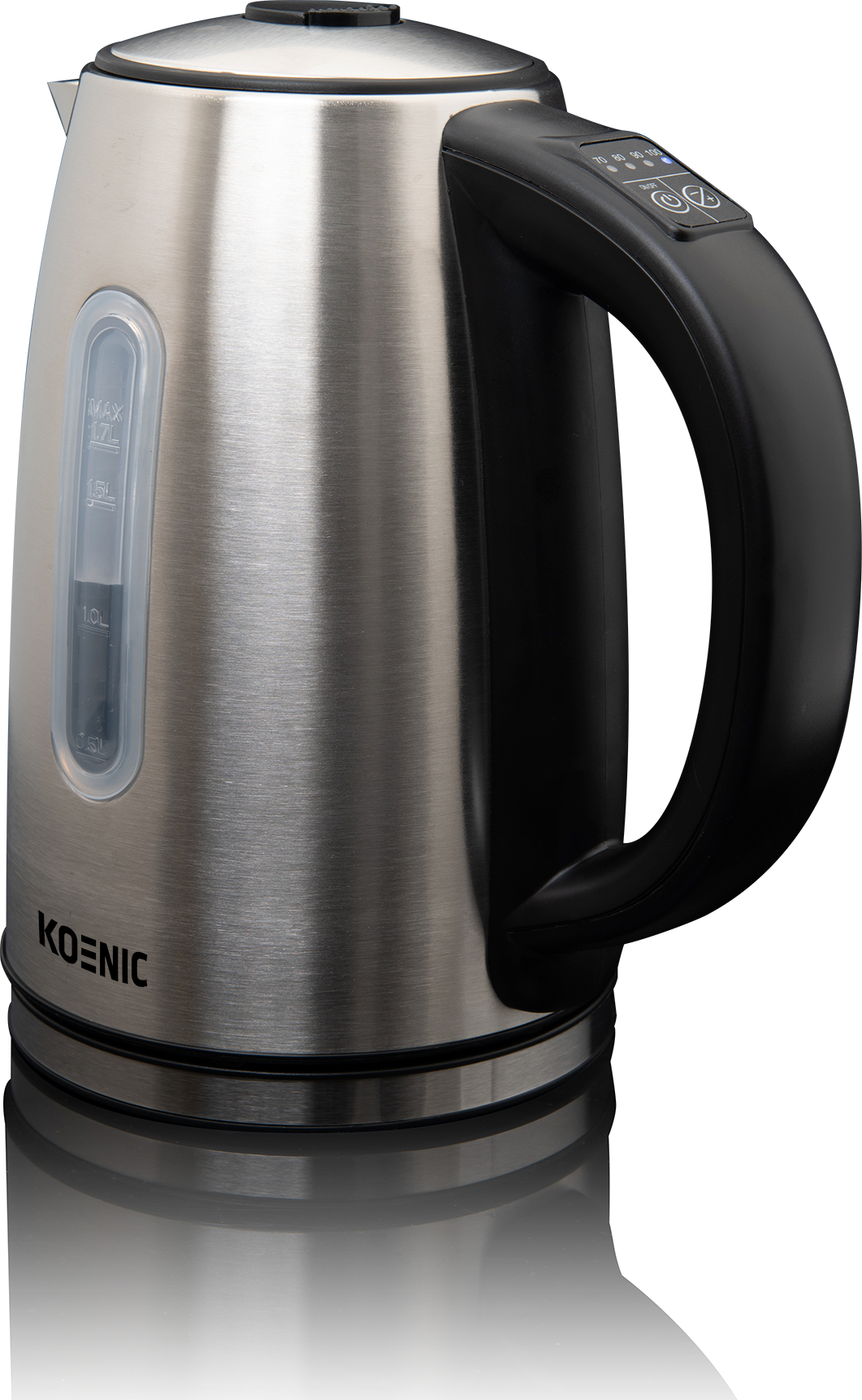 KOENIC KWK 221723 M Elektromos vízforraló, 2200 W, rozsdamentes acél, ezüst