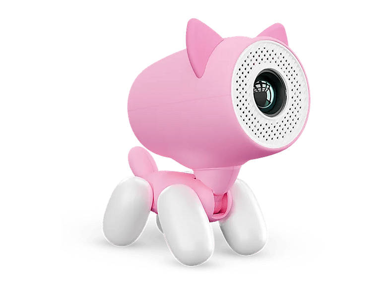 Projektor do kina domowego z funkcjami edukacyjnymi KIANO Alpha KID Pink (cat)