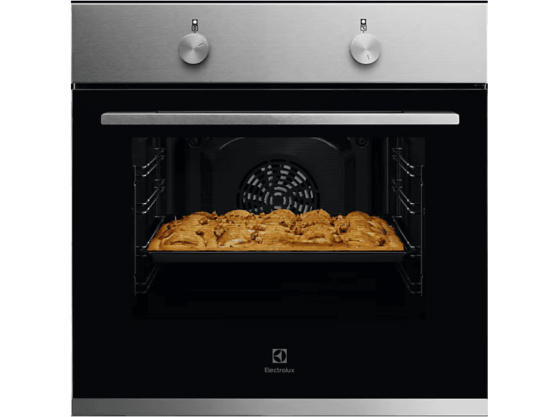 Electrolux KOHLH00BX Einbaubackofen (65 l, Edelstahl, 594 mm breit, A)