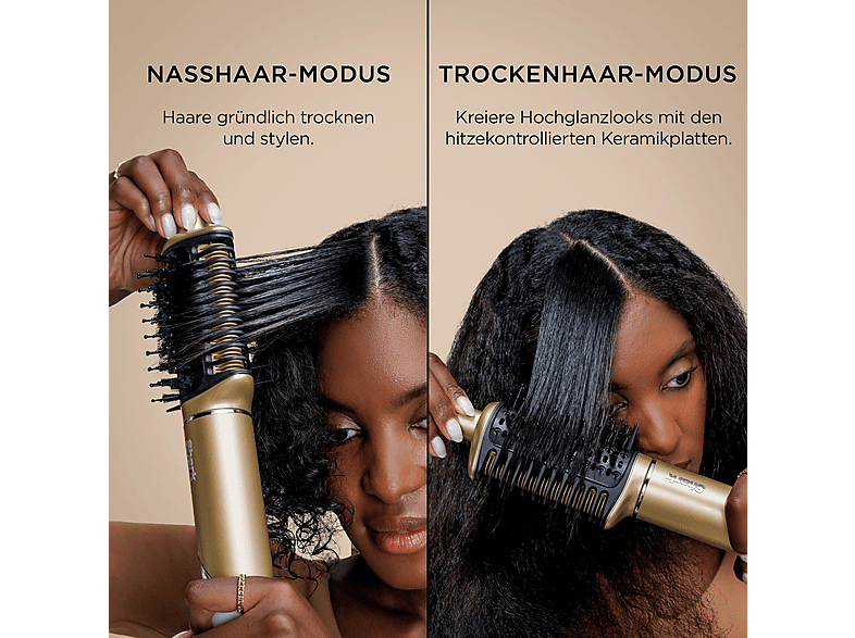 Shark HD6051SEU Glam Multistyler für glatte Haare, Wellen und Locken, Gold, 1500 Watt, 6 Aufsätze — Foto 5 von 5
