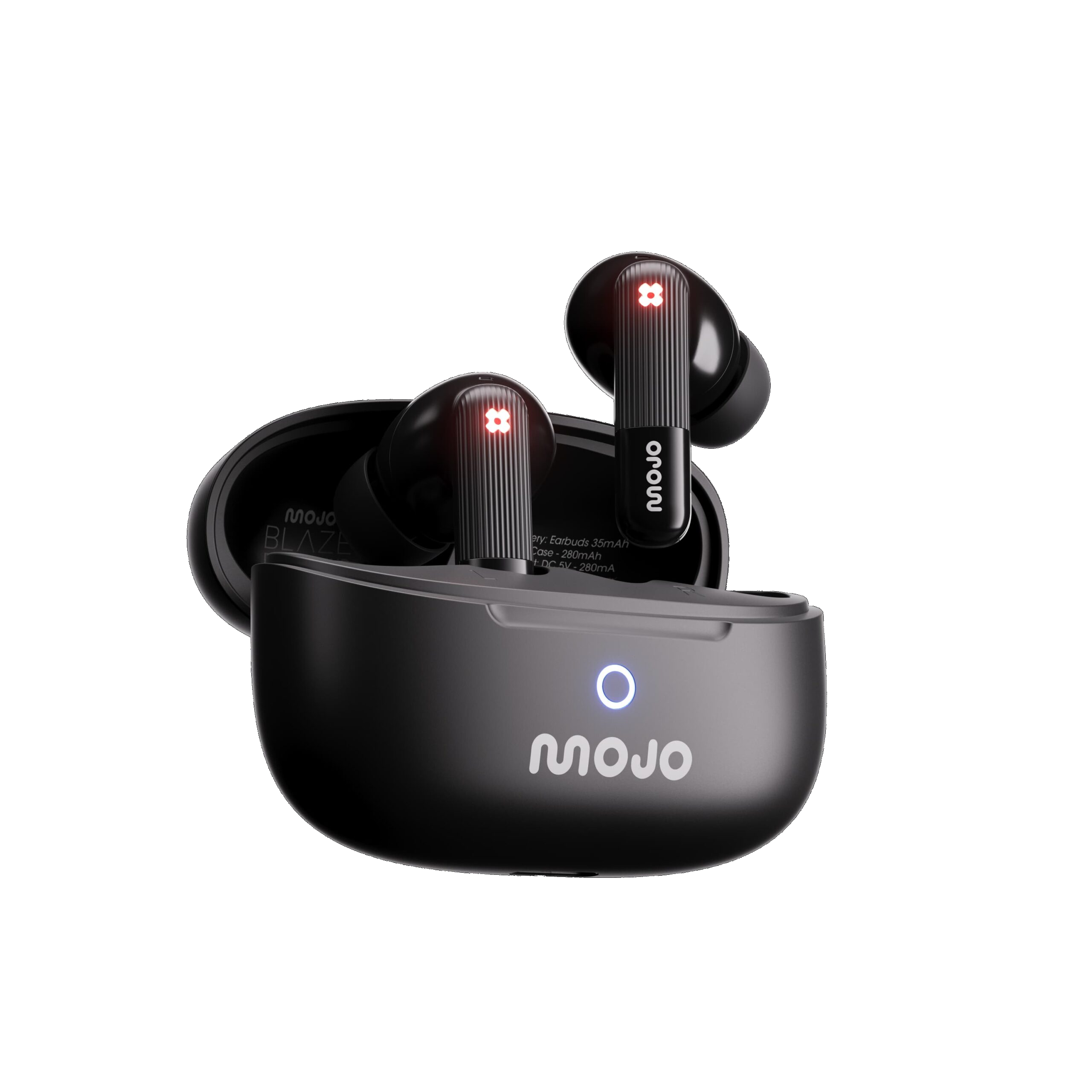 MOJO BLAZE DEEPSOUND TWS vezeték nélküli fülhallgató, fekete (189201)