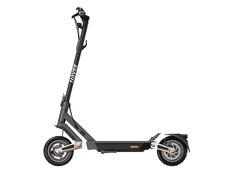 Patinete eléctrico - Navee ST3, 1000W Potencia Máx., 500W Nominal, Carga máx. 120 kg, 10200 mAh, Velocidad 25km/h, Negro