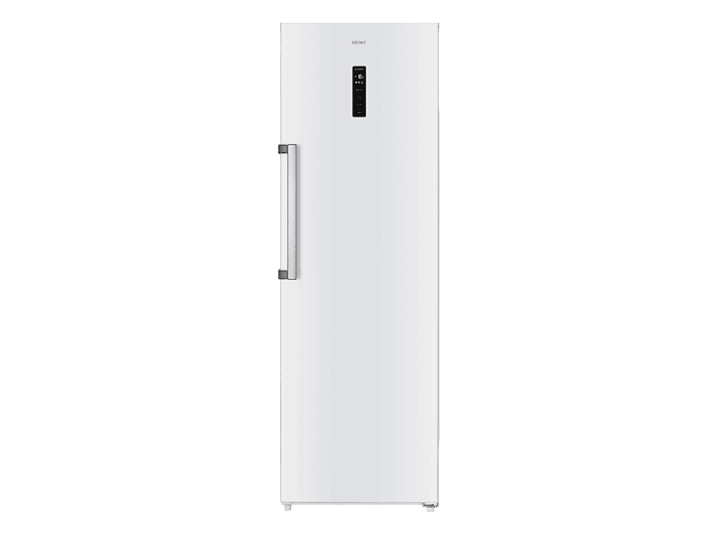 Congelador vertical - KOENIC KFZ 631 E NF W, 274 l, 184.3 cm Altura, Inverter, No Frost, Luz LED, Blanco
