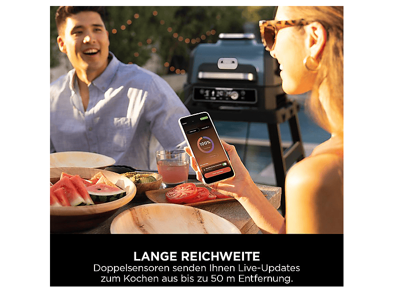 Ninja WP100EU ProChef Thermometer für drinnen & draußen, Silber — Foto 5 von 5