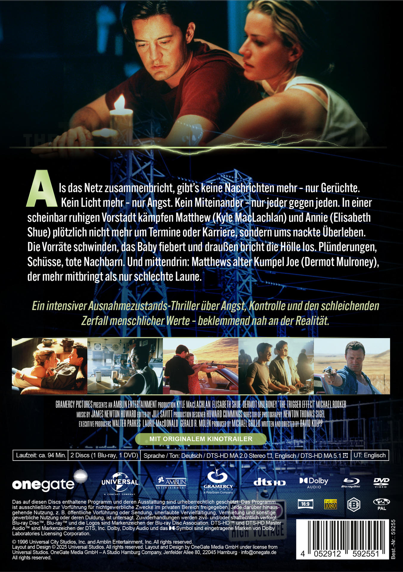 Filmposter mit einem Mann und einer Frau, die düster aussehen. Text zum Film unten.